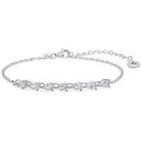 Pulsera Comete Mujer Sposa Glamour in Plata Cristallo BRA 232